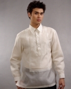  Men's Barong Cream Jusi fabric 100321 Cream 