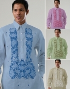  Men's Barong Tagalog 