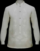  Men's Barong Cream Jusi fabric 100805 Cream 